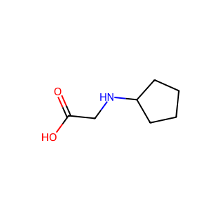 (Cyclopentylamino)acetic acid