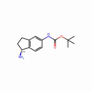 tert-Butyl N-(1-amino-2,3-dihydro-1H-inden-5-yl)carbamate