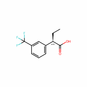 α-Ethyl-3-(trifluoromethyl)benzeneacetic acid