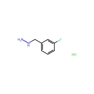 Hydrazine, [(3-fluorophenyl)methyl]-, hydrochloride (1:1)