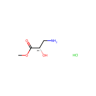 (S)-Methyl 3-amino-2-hydroxypropanoate hydrochloride