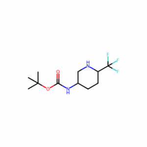 tert-Butyl (6-(trifluoromethyl)piperidin-3-yl)carbamate