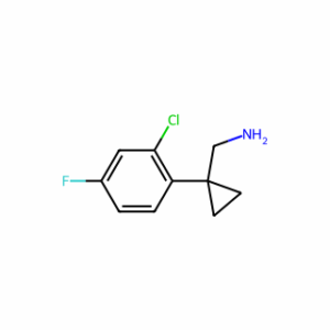 (1-(2-Chloro-4-fluorophenyl)cyclopropyl)methanamine