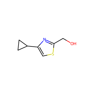 (4-Cyclopropylthiazol-2-yl)methanol