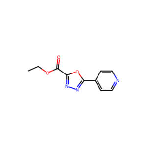 Ethyl 5-(pyridin-4-yl)-1,3,4-oxadiazole-2-carboxylate