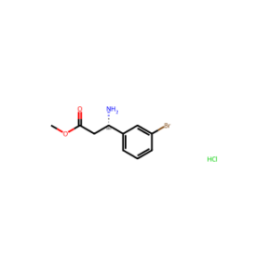(S)-Methyl 3-amino-3-(3-bromophenyl)propanoate hydrochloride