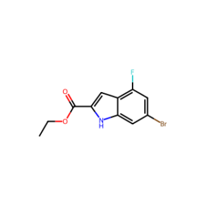 Ethyl 6-bromo-4-fluoro-1H-indole-2-carboxylate