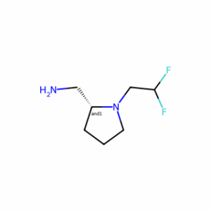 (1-(2,2-Difluoroethyl)pyrrolidin-2-yl)methanamine