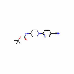 Tert-butyl n-[1-(5-cyanopyridin-2-yl)piperidin-4-yl]carbamate