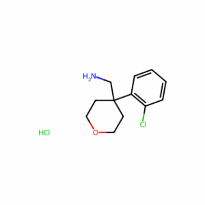 (4-(2-chlorophenyl)tetrahydro-2H-pyran-4-yl)methanamine hydrochloride