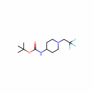 tert-Butyl (1-(2,2,2-trifluoroethyl)piperidin-4-yl)carbamate