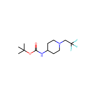 tert-Butyl (1-(2,2,2-trifluoroethyl)piperidin-4-yl)carbamate