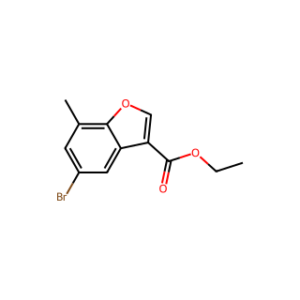 Ethyl 5-bromo-7-methyl-1-benzofuran-3-carboxylate