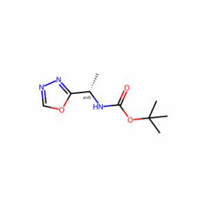 tert-butyl N-[1-(1,3,4-oxadiazol-2-yl)ethyl]carbamate