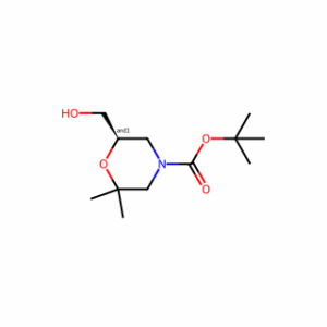 tert-Butyl 6-(hydroxymethyl)-2,2-dimethylmorpholine-4-carboxylate