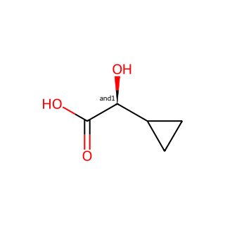 α-Hydroxycyclopropaneacetic acid