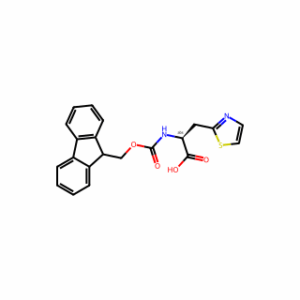 (2S)-2-(([(9H-Fluoren-9-yl)methoxy]carbonyl)amino)-3-(1,3-thiazol-2-yl)propanoic acid
