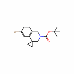 tert-butyl 6′-bromo-2′,3′-dihydro-1′H-spiro[cyclopropane-1,4′-isoquinoline]-2′-carboxylate