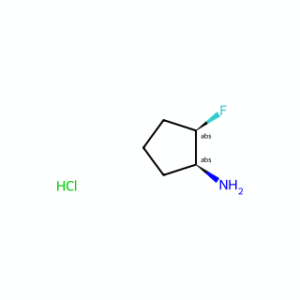 (1S,2R)-2-fluorocyclopentan-1-amine hydrochloride