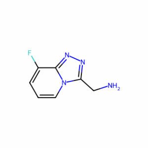 (8-Fluoro-[1,2,4]triazolo[4,3-a]pyridin-3-yl)methanamine