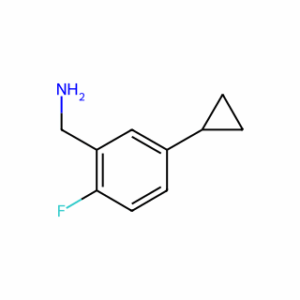 (5-Cyclopropyl-2-fluorophenyl)methanamine