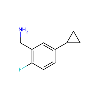(5-Cyclopropyl-2-fluorophenyl)methanamine
