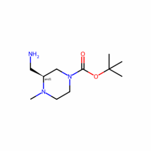 tert-Butyl 3-(aminomethyl)-4-methylpiperazine-1-carboxylate