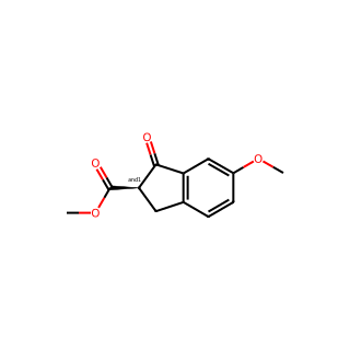 methyl 6-methoxy-1-oxo-2,3-dihydro-1H-indene-2-carboxylate