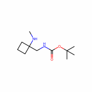 tert-butyl N-{[1-(methylamino)cyclobutyl]methyl}carbamate