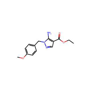 Ethyl 5-amino-1-(4-methoxybenzyl)-1H-pyrazole-4-carboxylate