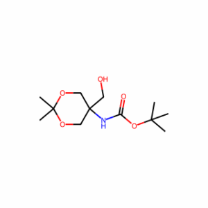 tert-Butyl (5-(hydroxymethyl)-2,2-dimethyl-1,3-dioxan-5-yl)carbamate