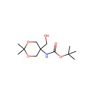 tert-Butyl (5-(hydroxymethyl)-2,2-dimethyl-1,3-dioxan-5-yl)carbamate