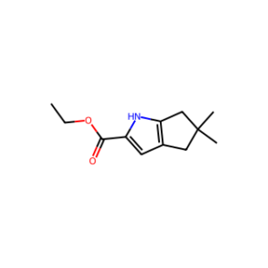 ETHYL 5,5-DIMETHYL-1,4,5,6-TETRAHYDROCYCLOPENTA[B]PYRROLE-2-CARBOXYLATE