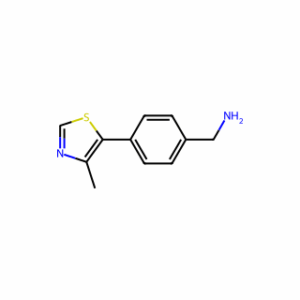 (4-(4-Methylthiazol-5-yl)phenyl)methanamine