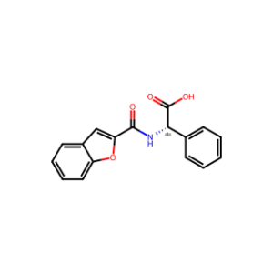 (S)-2-(Benzofuran-2-carboxamido)-2-phenylacetic acid