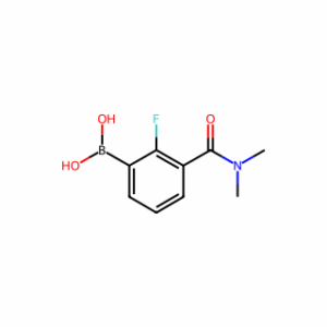 (3-(Dimethylcarbamoyl)-2-fluorophenyl)boronic acid