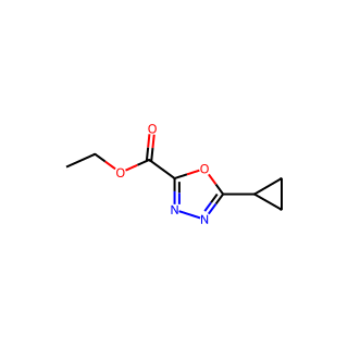 Ethyl 5-cyclopropyl-1,3,4-oxadiazole-2-carboxylate