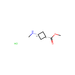 methyl (1s,3s)-3-(methylamino)cyclobutane-1-carboxylate hydrochloride