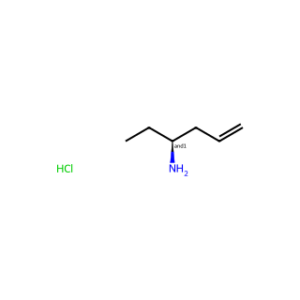 Hex-5-en-3-amine hydrochloride