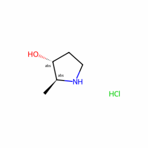 (2S,3R)-2-Methylpyrrolidin-3-ol hydrochloride