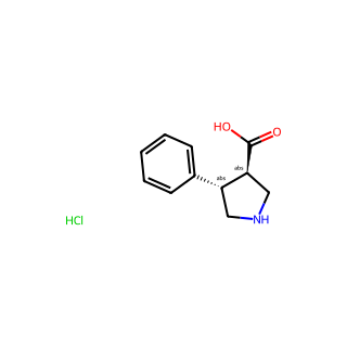 (3R,4S)-4-Phenylpyrrolidine-3-carboxylic acid hydrochloride