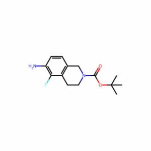 tert-Butyl 6-amino-5-fluoro-3,4-dihydroisoquinoline-2(1H)-carboxylate