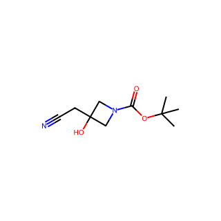 TERT-BUTYL 3-(CYANOMETHYL)-3-HYDROXYAZETIDINE-1-CARBOXYLATE