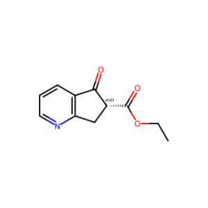 Ethyl 6,7-dihydro-5-oxo-5H-cyclopenta[b]pyridine-6-carboxylate