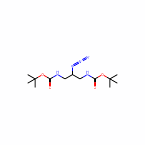 tert-butyl N-(2-azido-3-{[(tert-butoxy)carbonyl]amino}propyl)carbamate