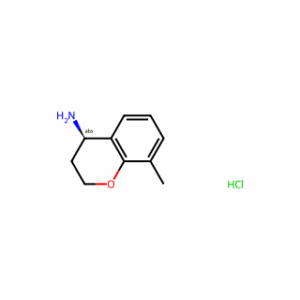 (4R)-8-Methyl-3,4-dihydro-2H-1-benzopyran-4-amine hcl