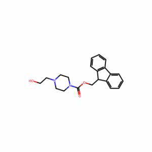 (9H-FLUOREN-9-YL)METHYL 4-(2-HYDROXYETHYL)PIPERAZINE-1-CARBOXYLATE