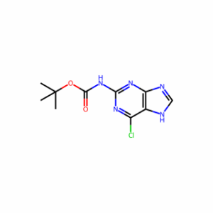 tert-butyl N-(6-chloro-9H-purin-2-yl)carbamate