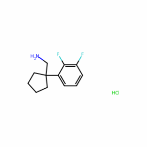 (1-(2,3-Difluorophenyl)cyclopentyl)methanamine hydrochloride