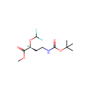 (S)-Methyl 4-((tert-butoxycarbonyl)amino)-2-(difluoromethoxy)butanoate